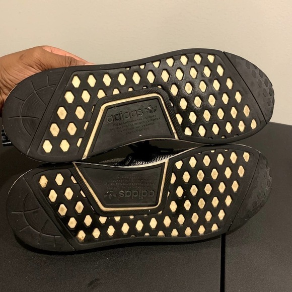 Adidas Boost Prime Knit Graphic Mens Gray Athletic Sneakers Running Shoe 11.5 US - Picture 6 of 7